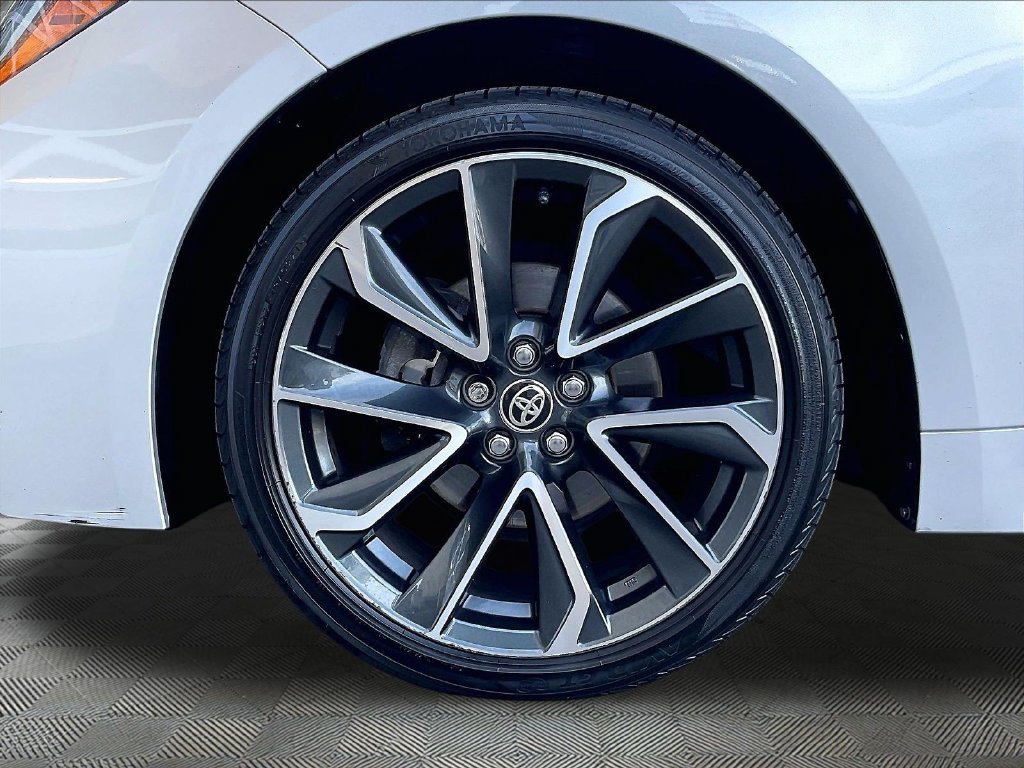 Used 2021 Silver Toyota SE image 7