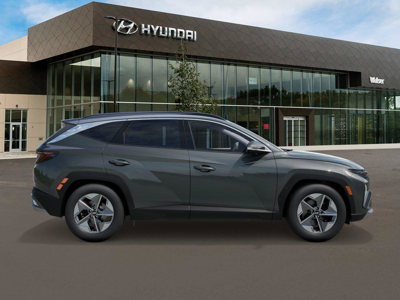 New 2026 Amazon Gray Hyundai SEL Convenience AWD image 8