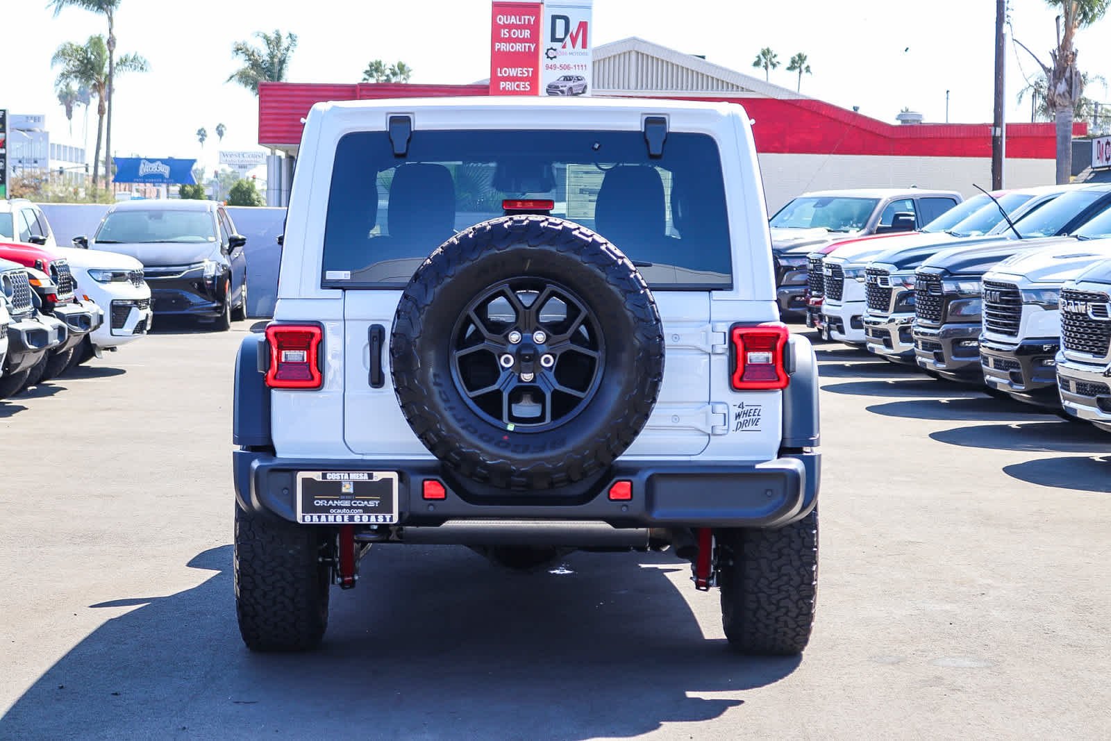 New 2027 Bright White Clear-Coat Exterior Paint Jeep Willys image 5