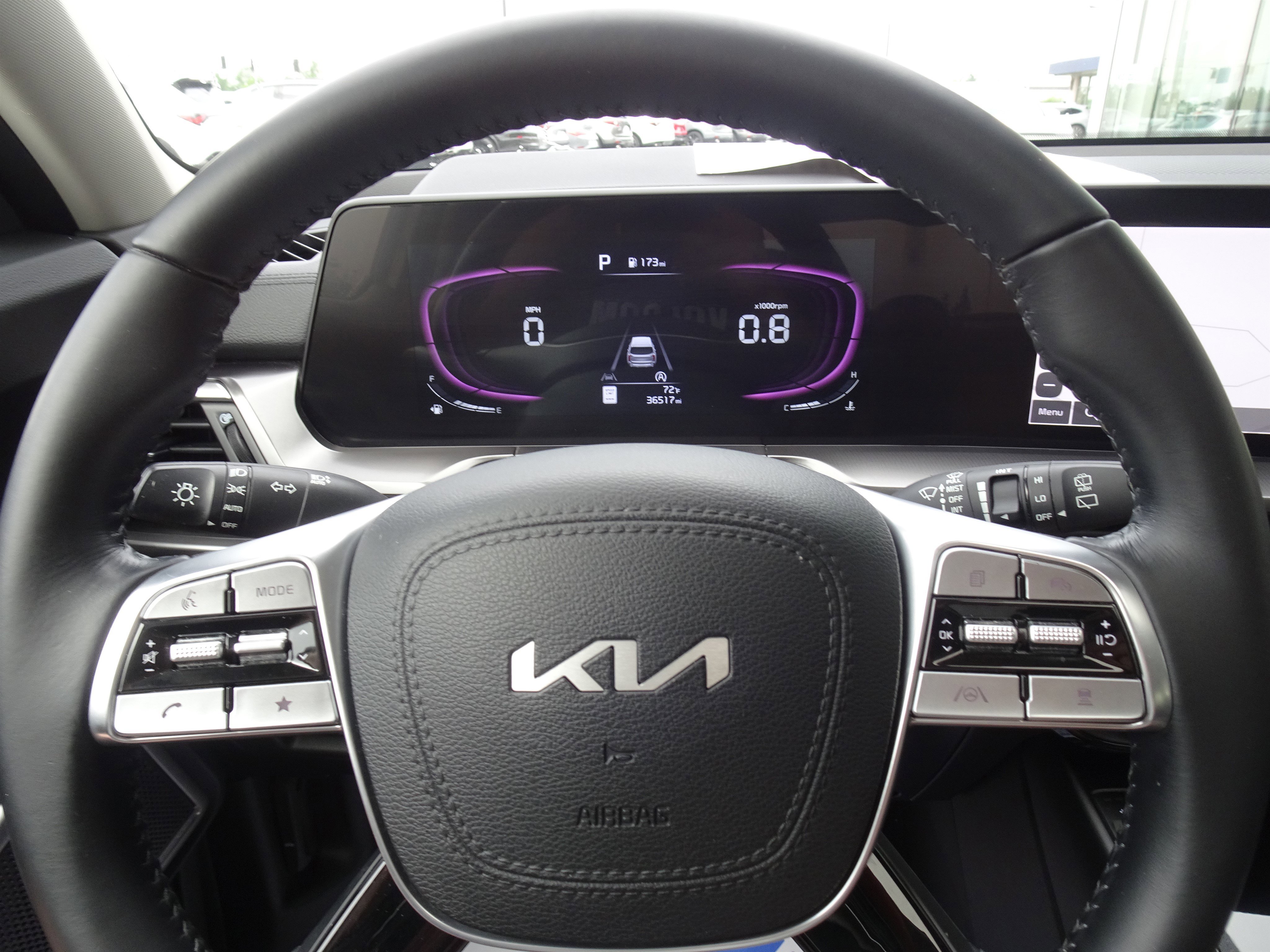 Used 2024 Glacial White Pearl Kia S image 22