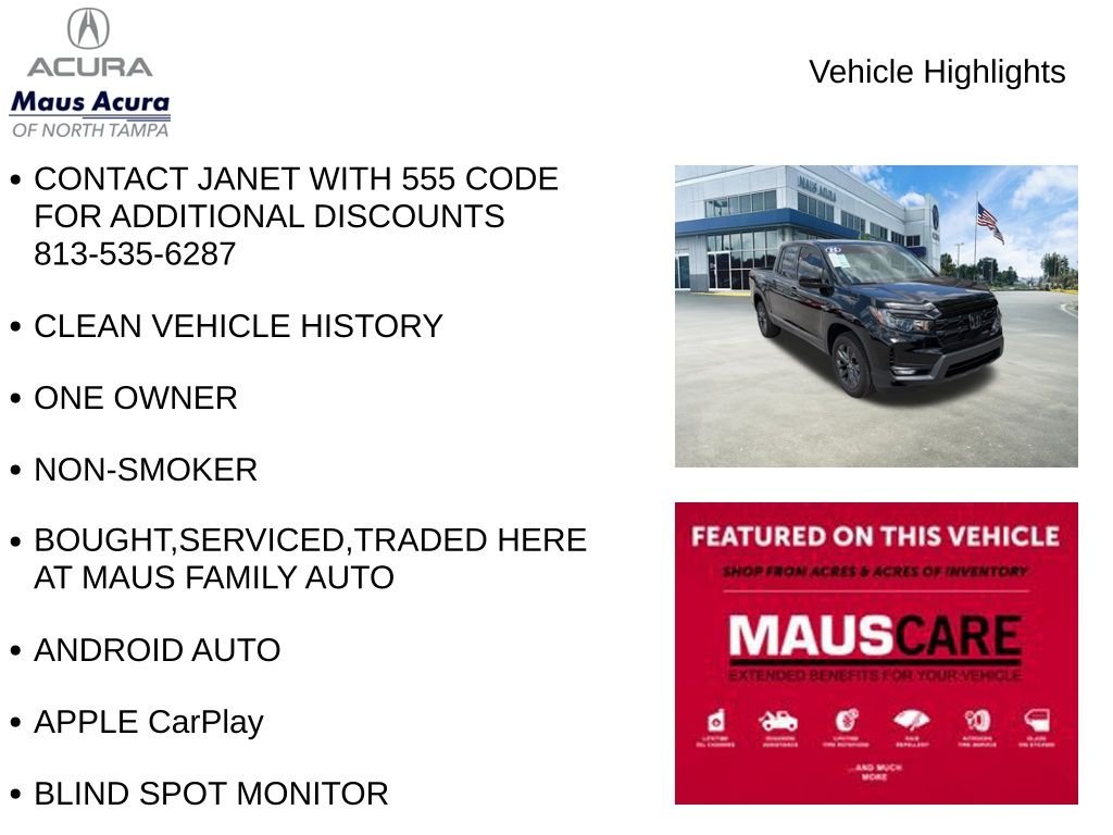 Used 2025 Black Honda Sport image 8