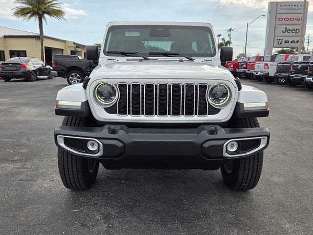 New 2026 Bright White Clear-Coat Exterior Paint Jeep Sahara image 2