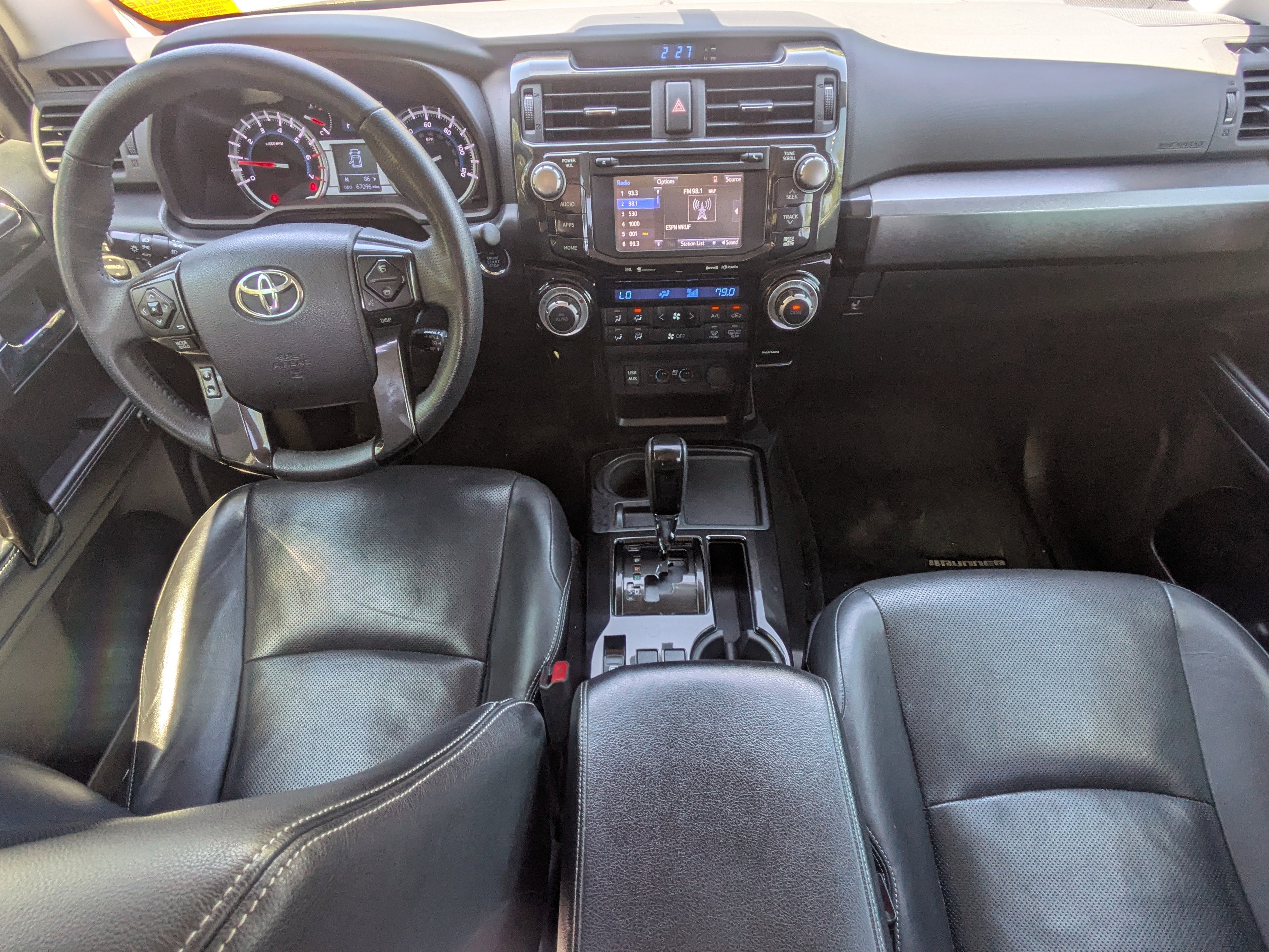 Used 2019 Midnight Black Metallic Toyota Limited Nightshade image 14