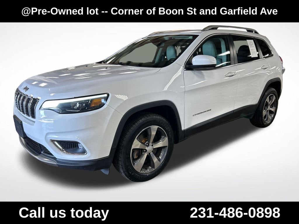 Used 2019 White Jeep Limited image 1