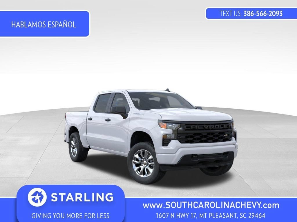 New 2026 Summit White Chevrolet Custom image 1
