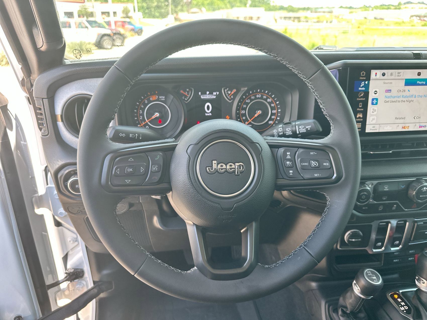 New 2026 Bright White Clearcoat Jeep Sport S image 14