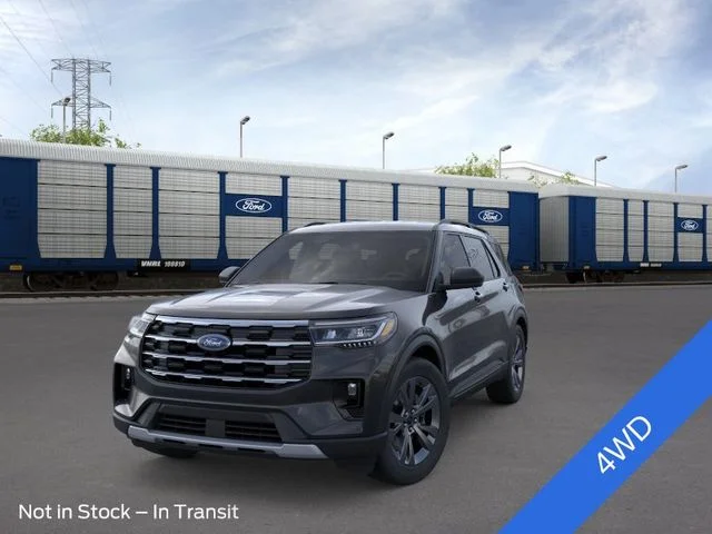 New 2026 Agate Black Metallic Ford Active image 2