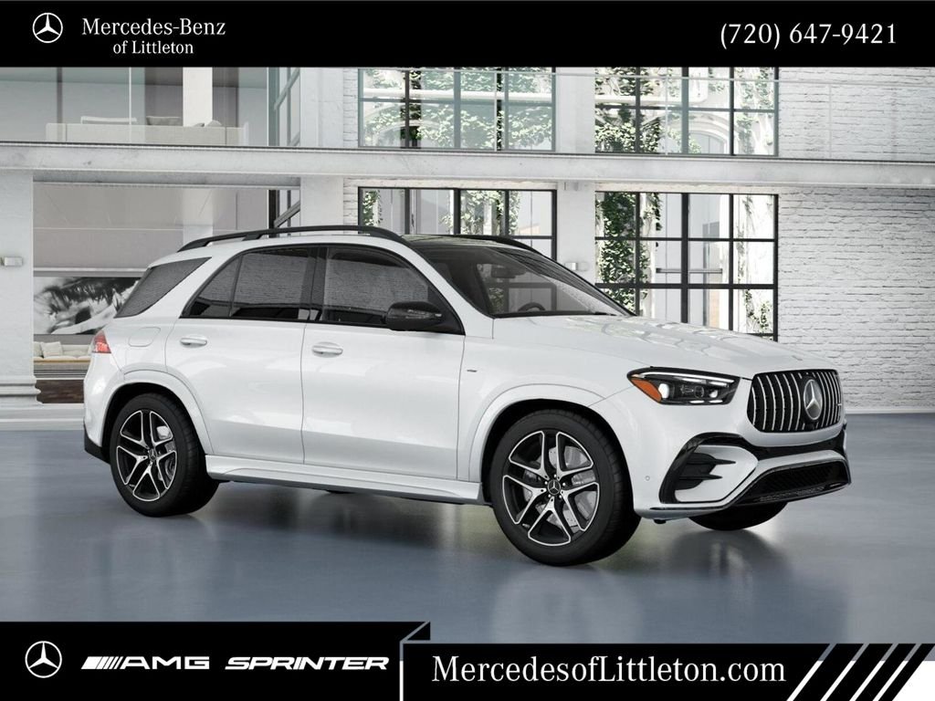 New 2026 MANUFAKTUR Moonlight White Metallic Mercedes-Benz GLE 53 AMG® image 12