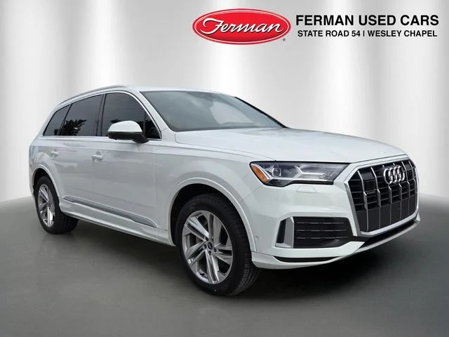 Certified Used 2021 White Audi 45 Premium Plus image 1
