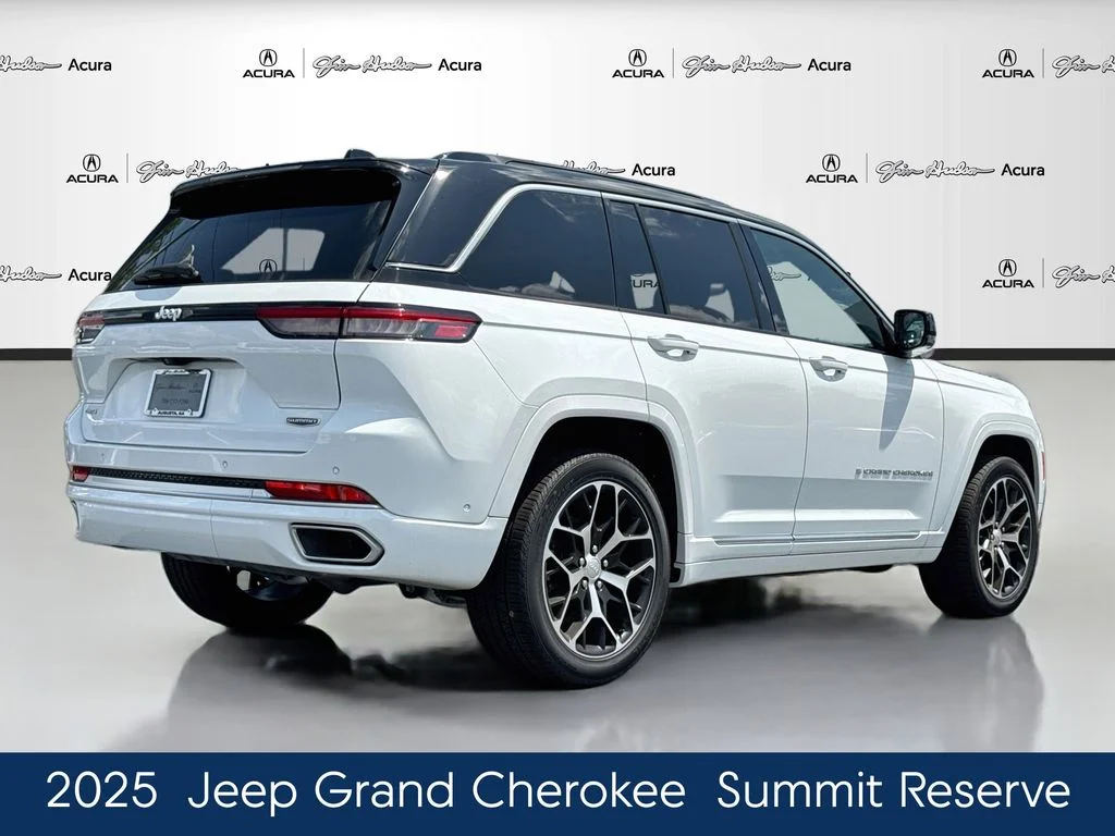 Used 2025 White Jeep Summit Reserve image 7