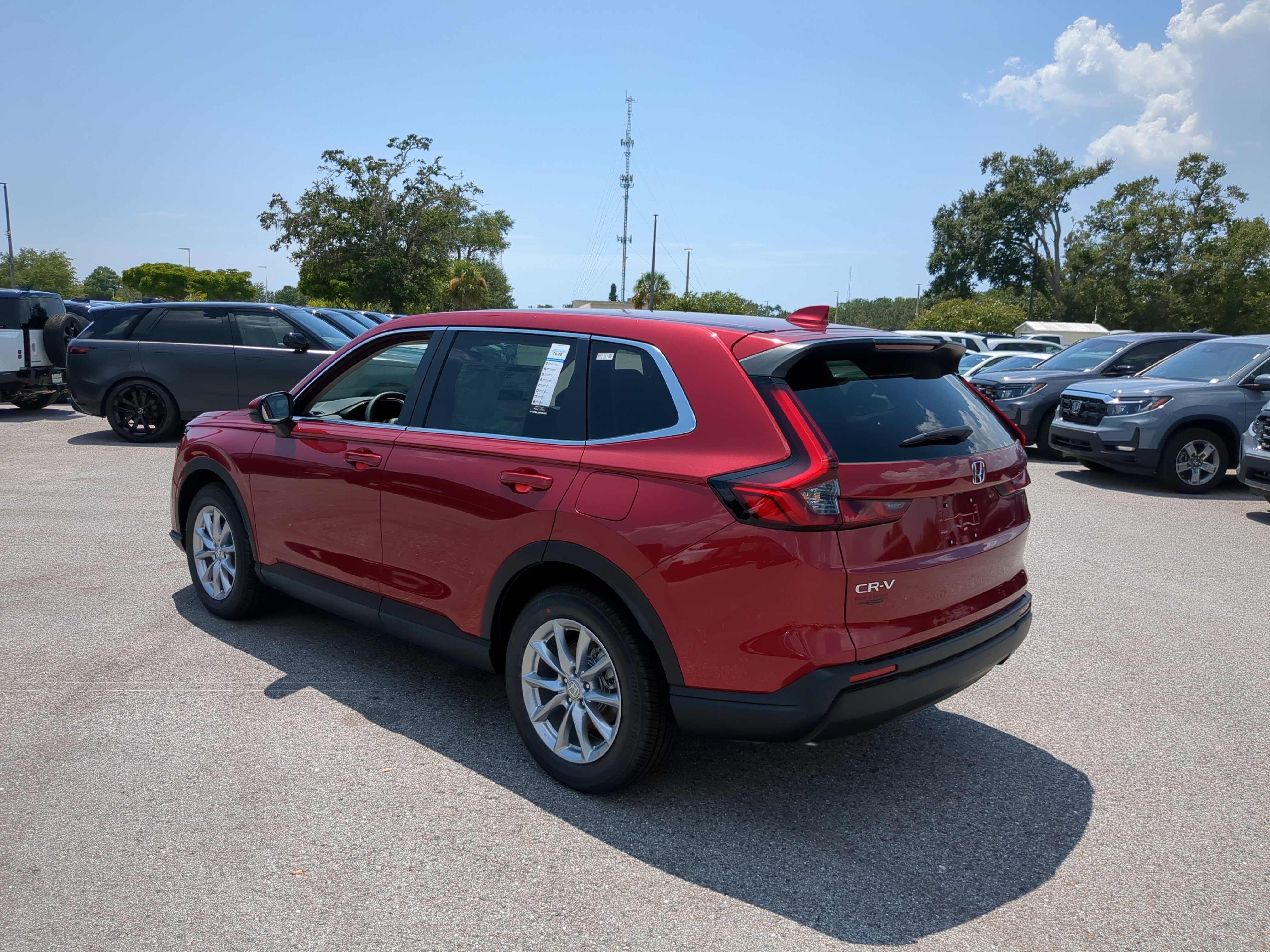 New 2026 Radiant Red Metallic Honda EX image 7