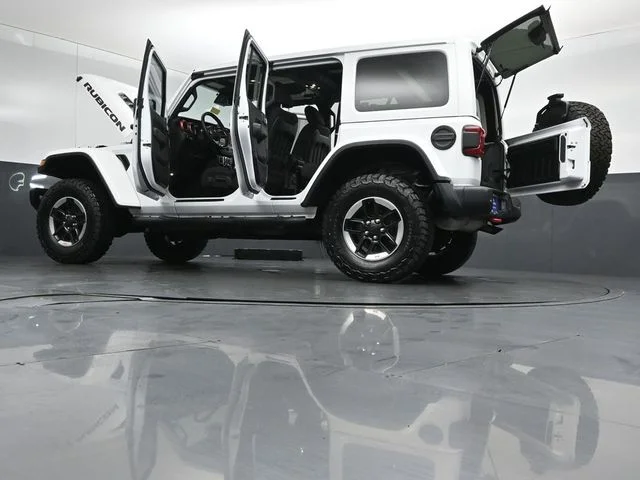 Certified Used 2019 White Jeep Unlimited Rubicon image 54