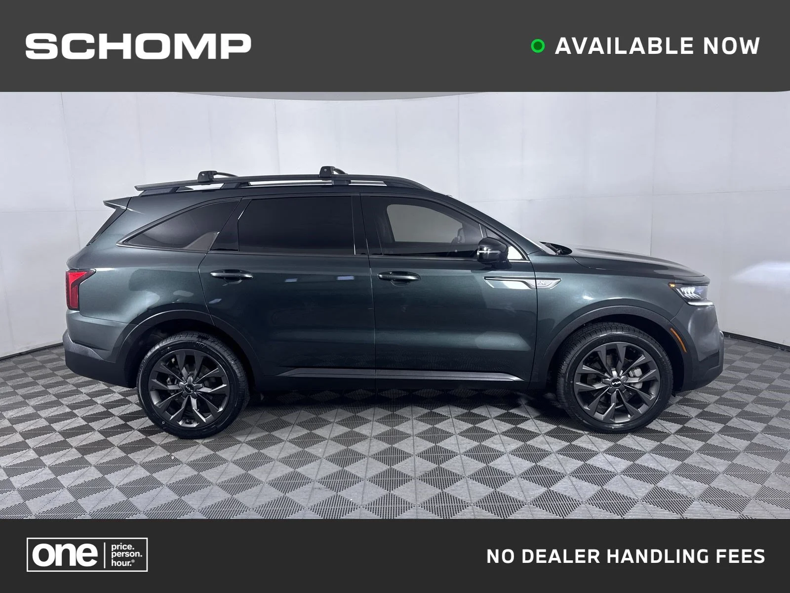 Used 2023 Aruba Green Kia X-Line EX image 1