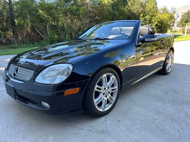 Used 2004 Black Mercedes-Benz SLK 230 image 1