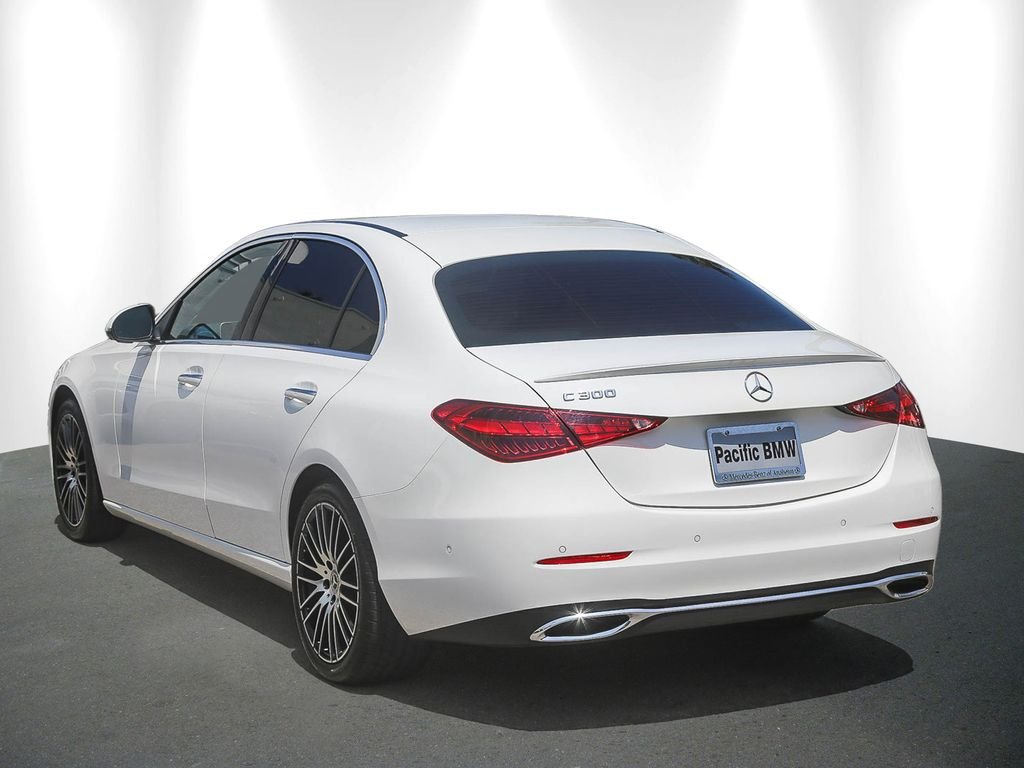 Used 2023 White Mercedes-Benz C 300 image 4