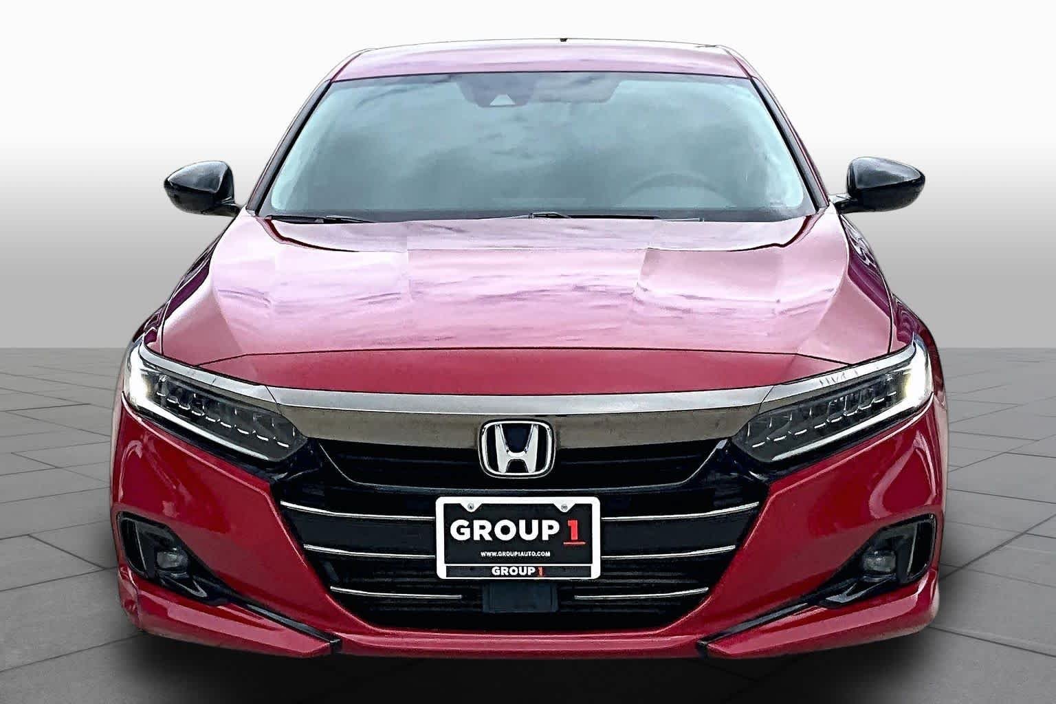 Used 2021 San Marino Red Honda Sport SE image 4