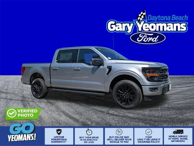 New 2026 Iconic Silver Metallic Ford XLT image 1