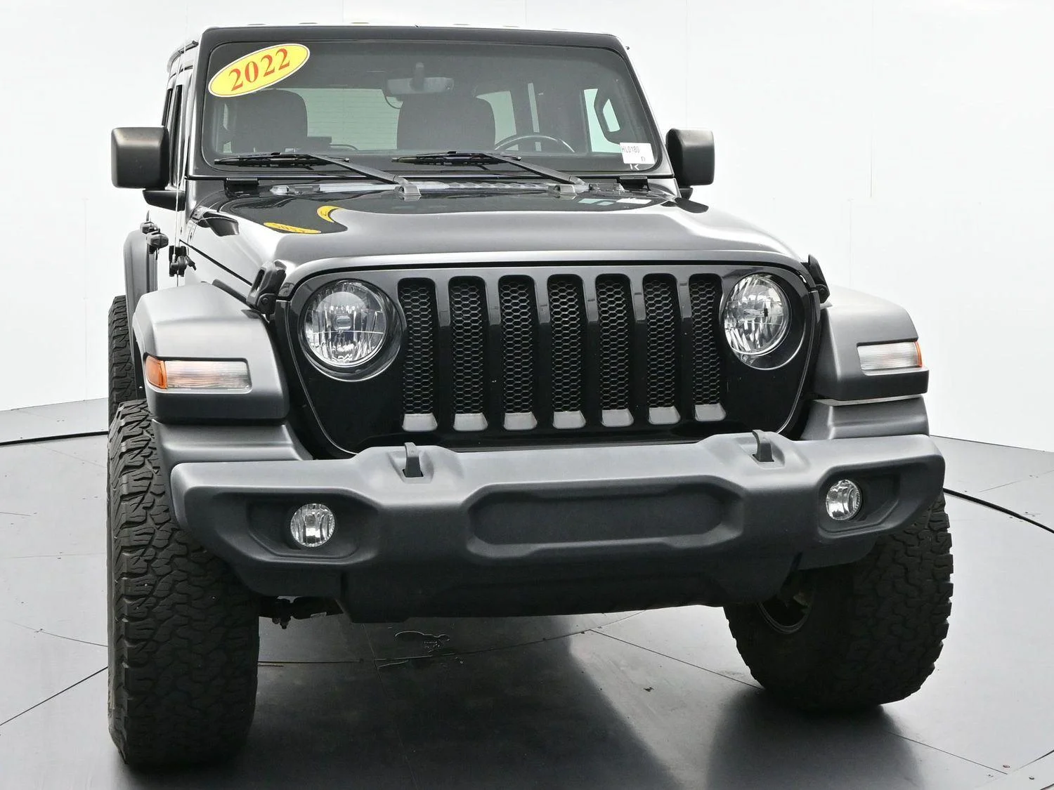 Used 2022 Black Clearcoat Jeep Unlimited Sport S image 2