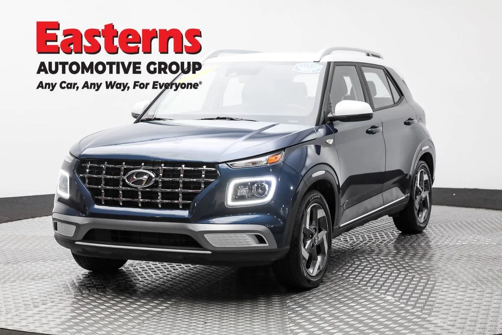 Used 2021 Blue Hyundai Denim image 1