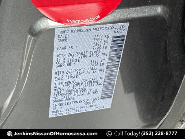 Used 2023 Gray Nissan SV image 53