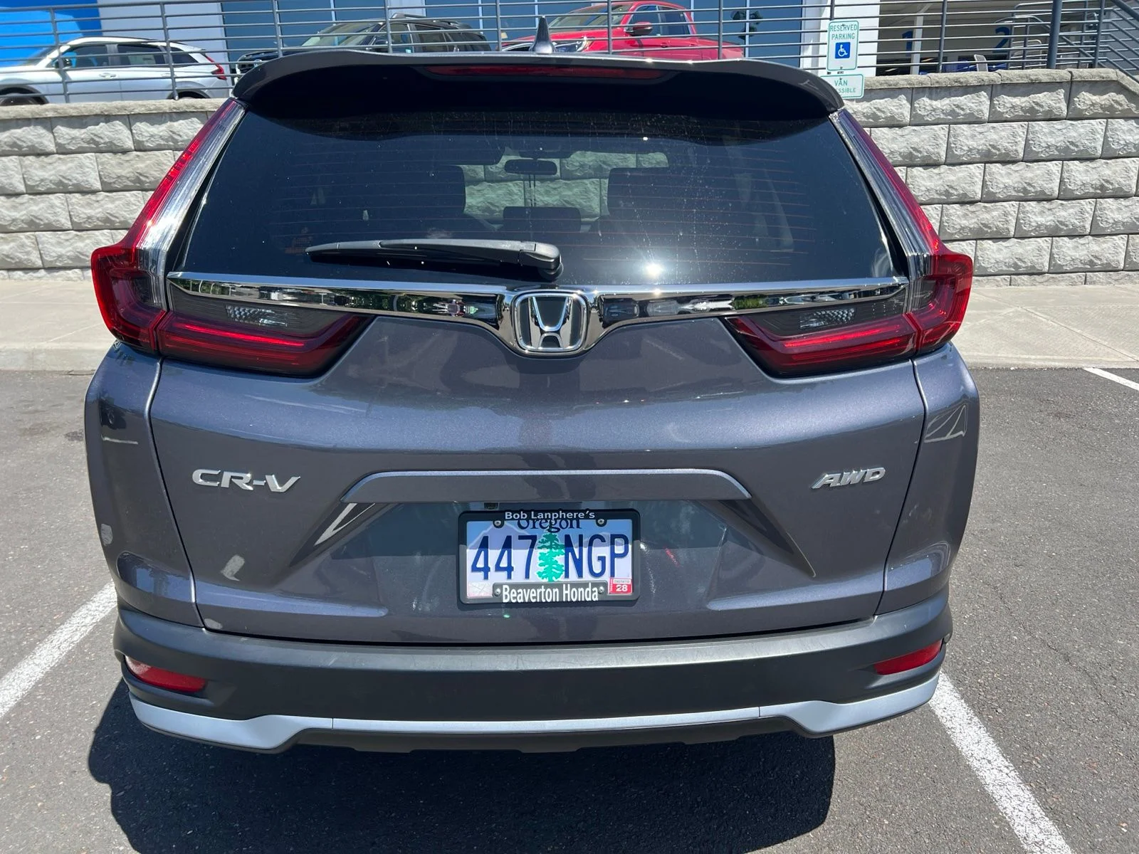 Used 2022 Modern Steel Metallic Honda EX image 5