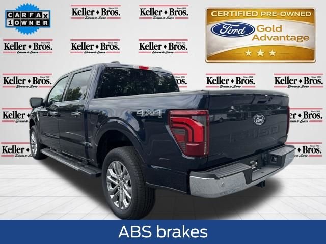 Certified Used 2025 Blue Ford Lariat 5.5ft Bed image 5