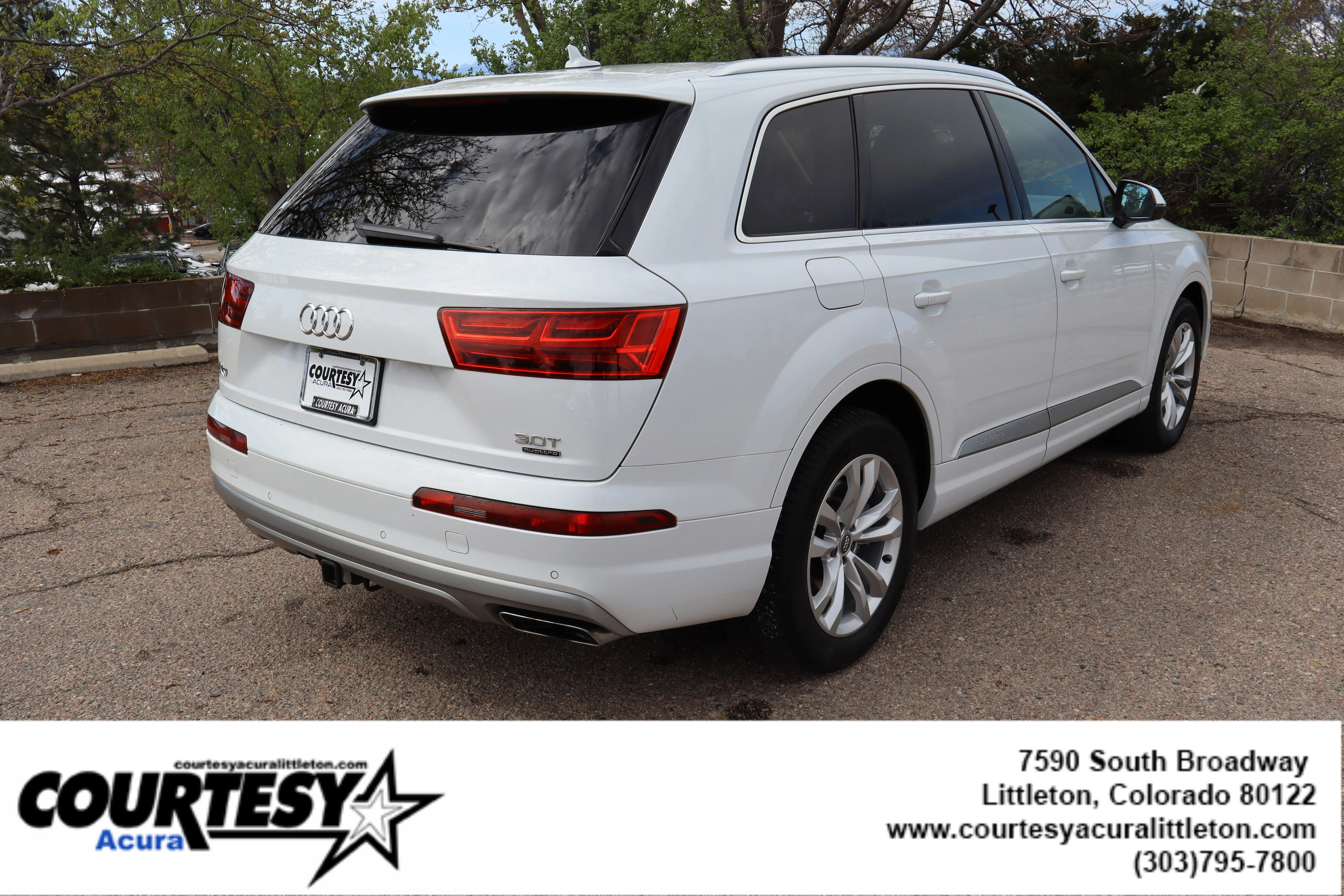 Used 2018 White Audi Premium Plus image 6