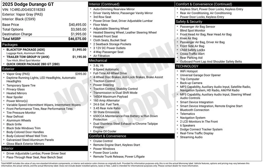 Used 2025 Gray Dodge GT image 9