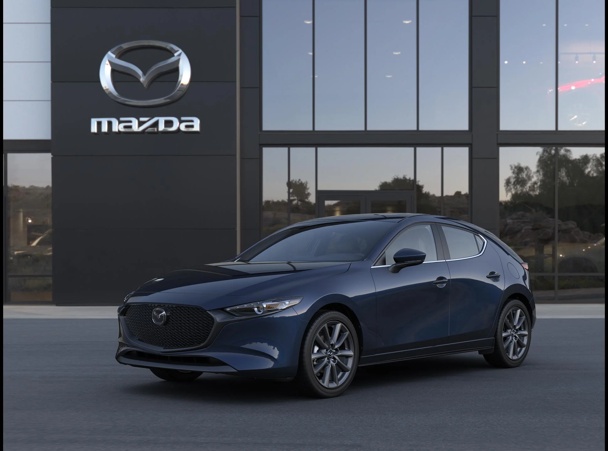 New 2026 Deep Crystal Blue Mica Mazda 2.5 S Preferred image 1