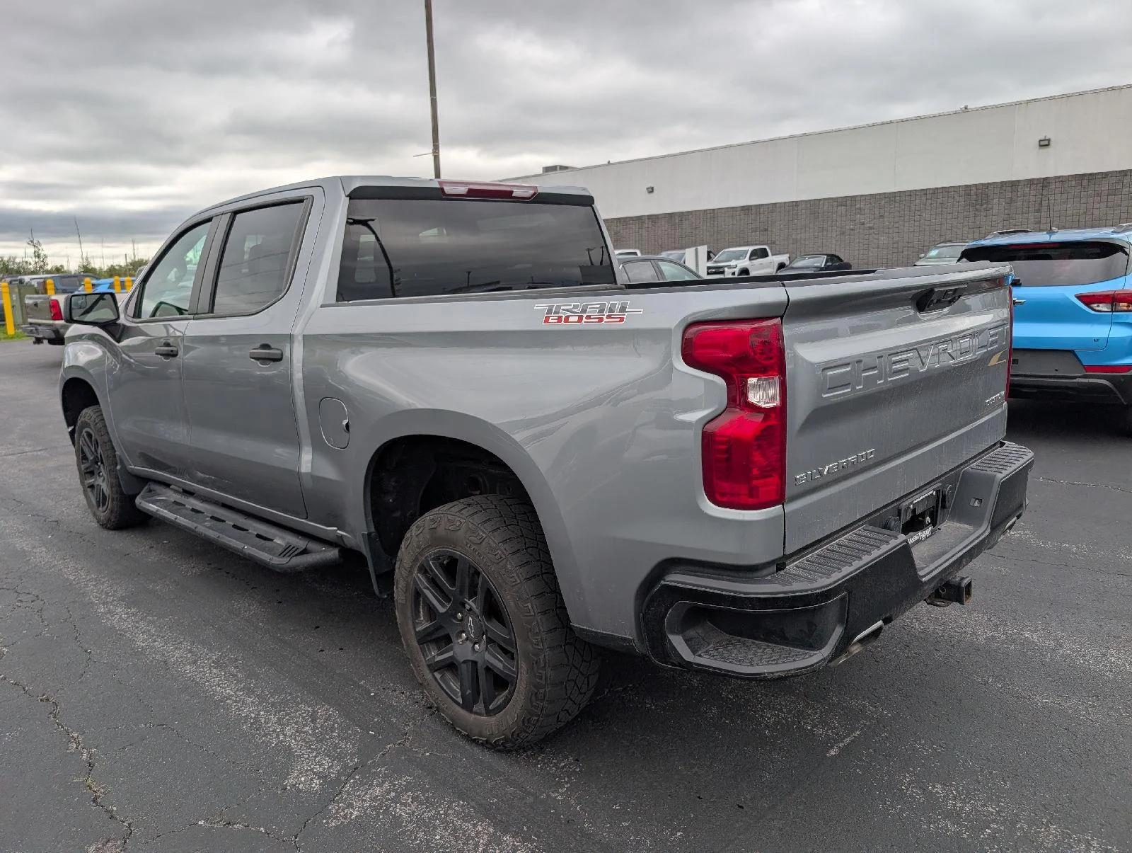 Used 2023 STERLING GRAY METALLIC Chevrolet Custom Trail Boss image 6