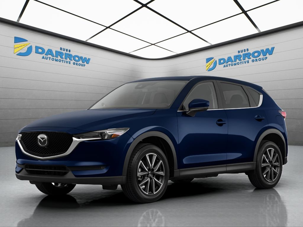 Used 2018 Blue Mazda Grand Touring image 1