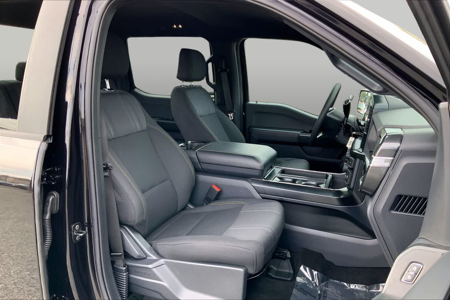 Used 2025 Agate Black Metallic Ford STX image 15