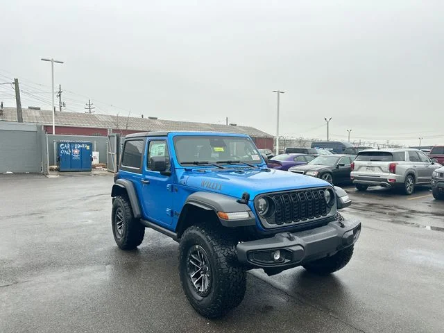 New 2026 Hydro Blue Pearl-Coat Exterior Paint Jeep Willys image 11