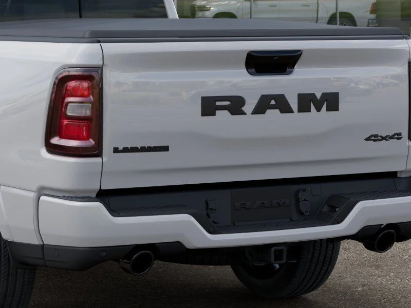 New 2026 Bright White Clear-Coat Exterior Paint RAM Laramie image 14