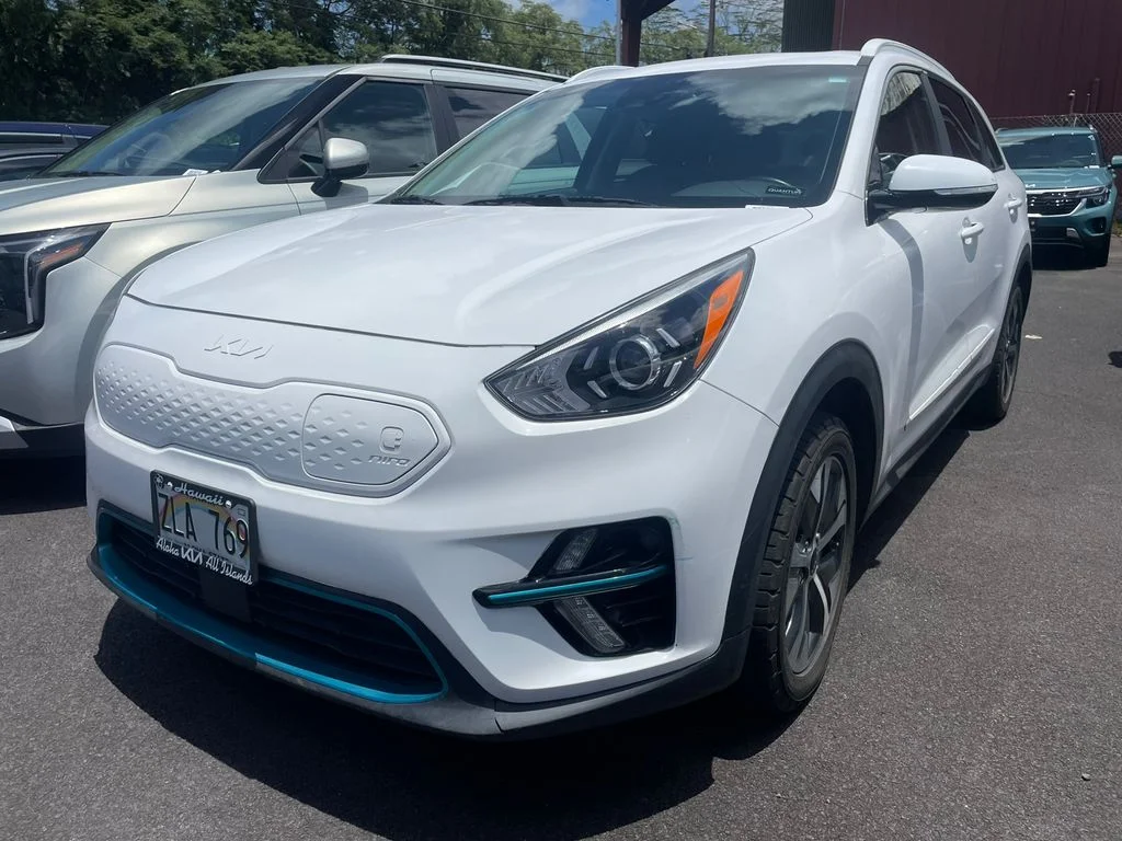 Used 2022 Blue Kia EX Premium image 2