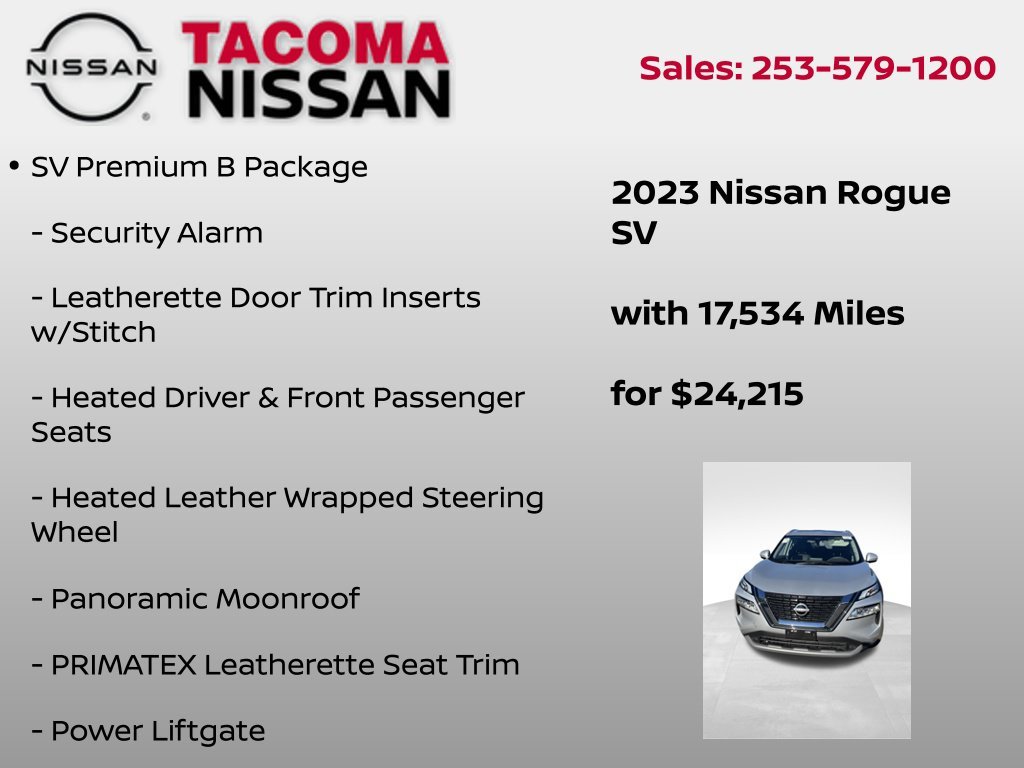 Used 2023 Silver Nissan SV image 6