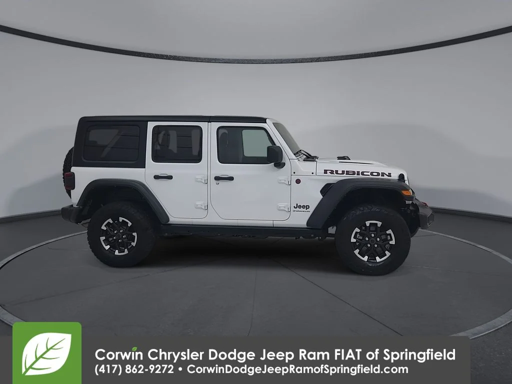Certified Used 2025 White Jeep Rubicon image 3