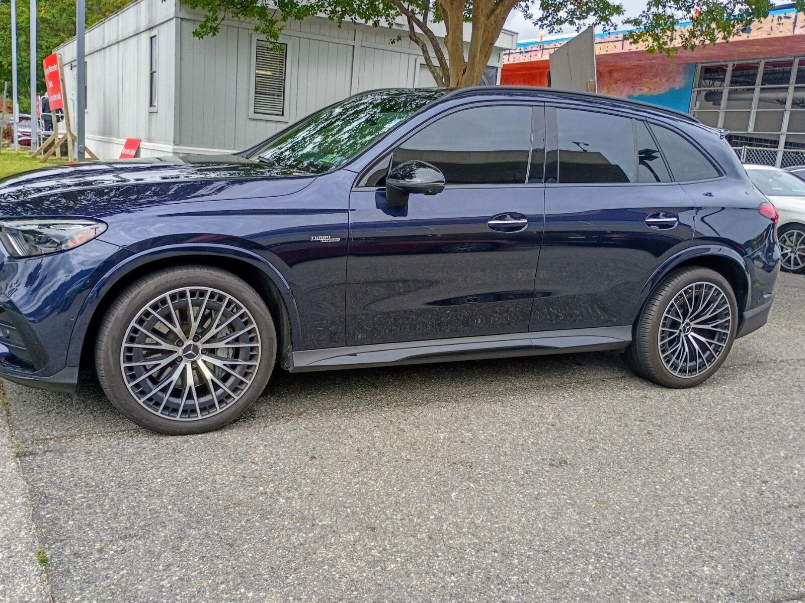 Certified Used 2024 Nautical Blue Metallic Mercedes-Benz AMG® GLC 43 image 2