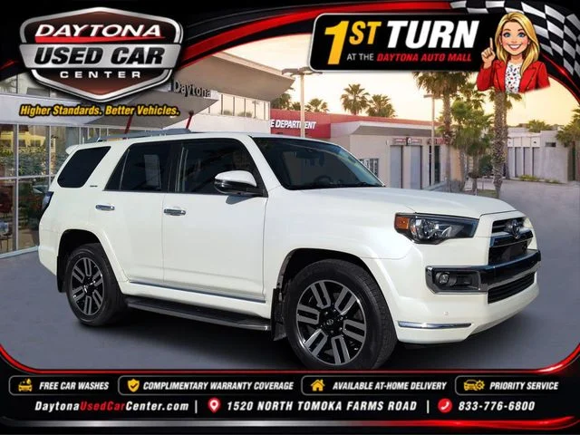 Used 2021 White Toyota Limited image 1