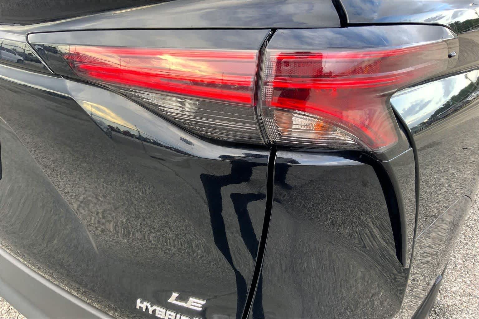 Used 2022 Midnight Black Metallic Toyota LE image 30