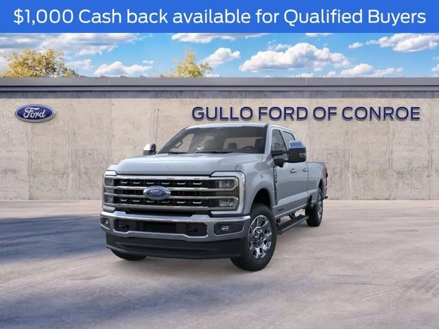 New 2026 Glacier Gray Metallic Tri-Coat Ford Lariat image 2