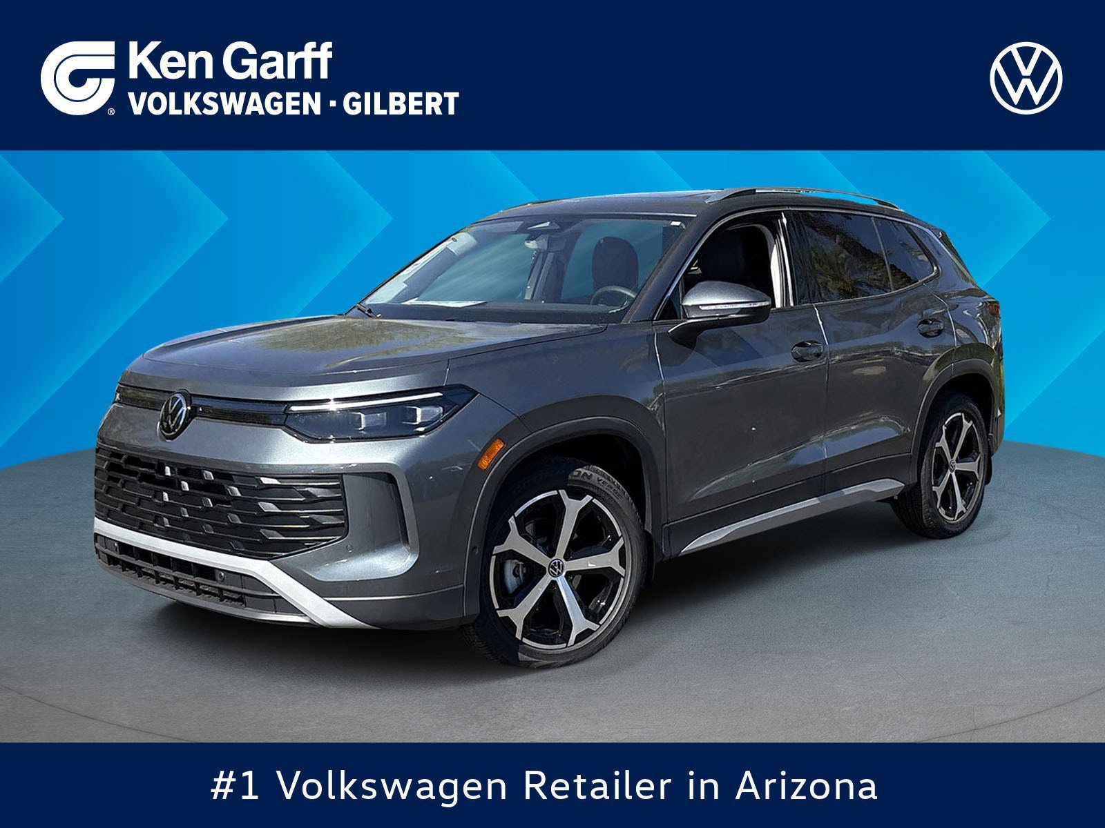 New 2026 Platinum Gray Metallic Volkswagen SE image 1