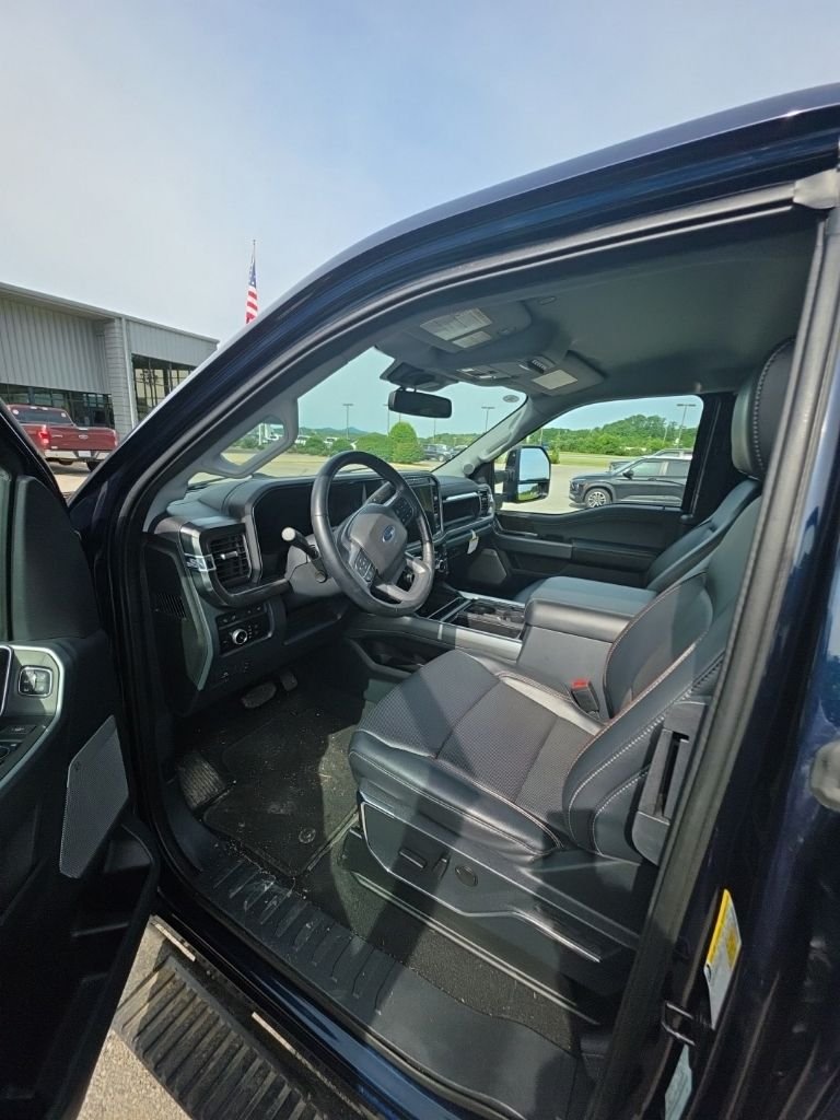 Used 2023 Antimatter Blue Metallic Ford Lariat image 12