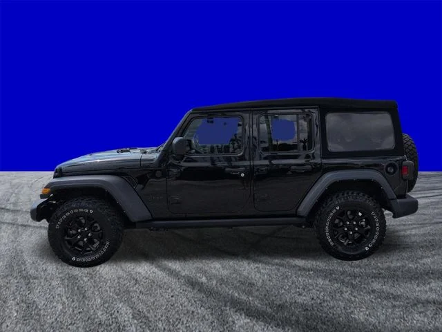 Certified Used 2022 Black Clearcoat Jeep Unlimited Willys image 7