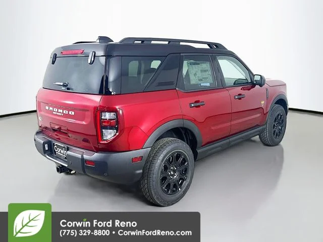 New 2026 Ruby Red Metallic Tinted Clearcoat Ford Badlands image 7