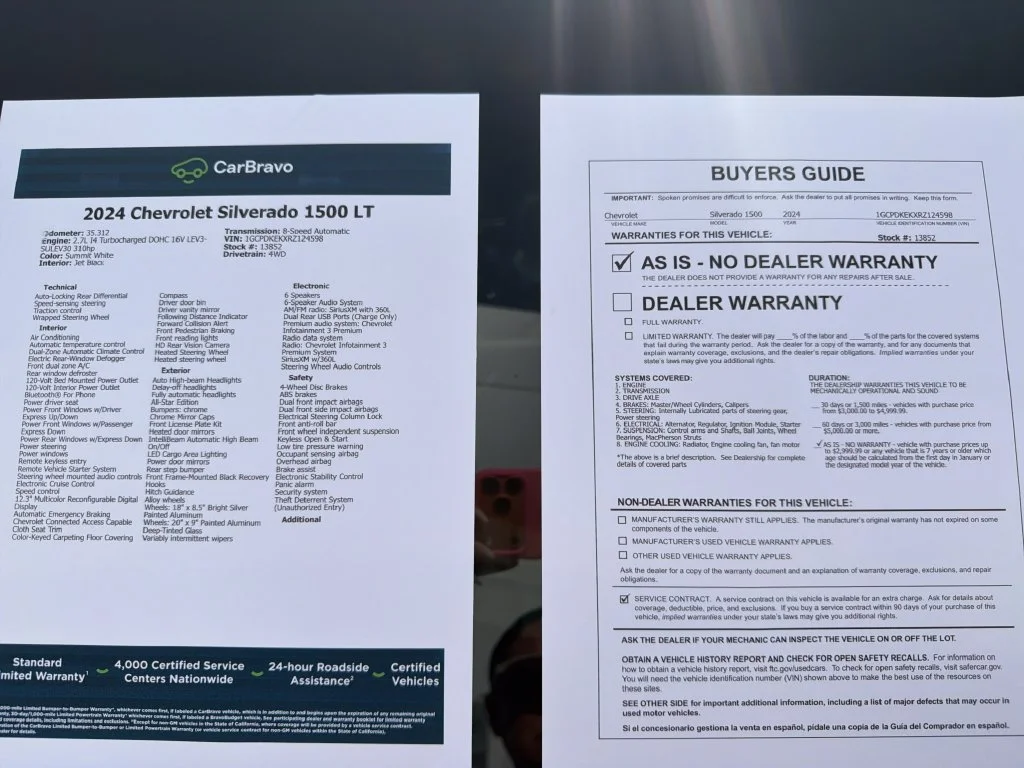 Certified Used 2024 Summit White Chevrolet LT (2FL) image 61