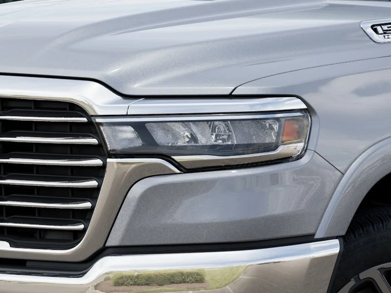 New 2026 Billet Silver Metallic Clear-Coat Exterior Paint RAM Laramie image 38
