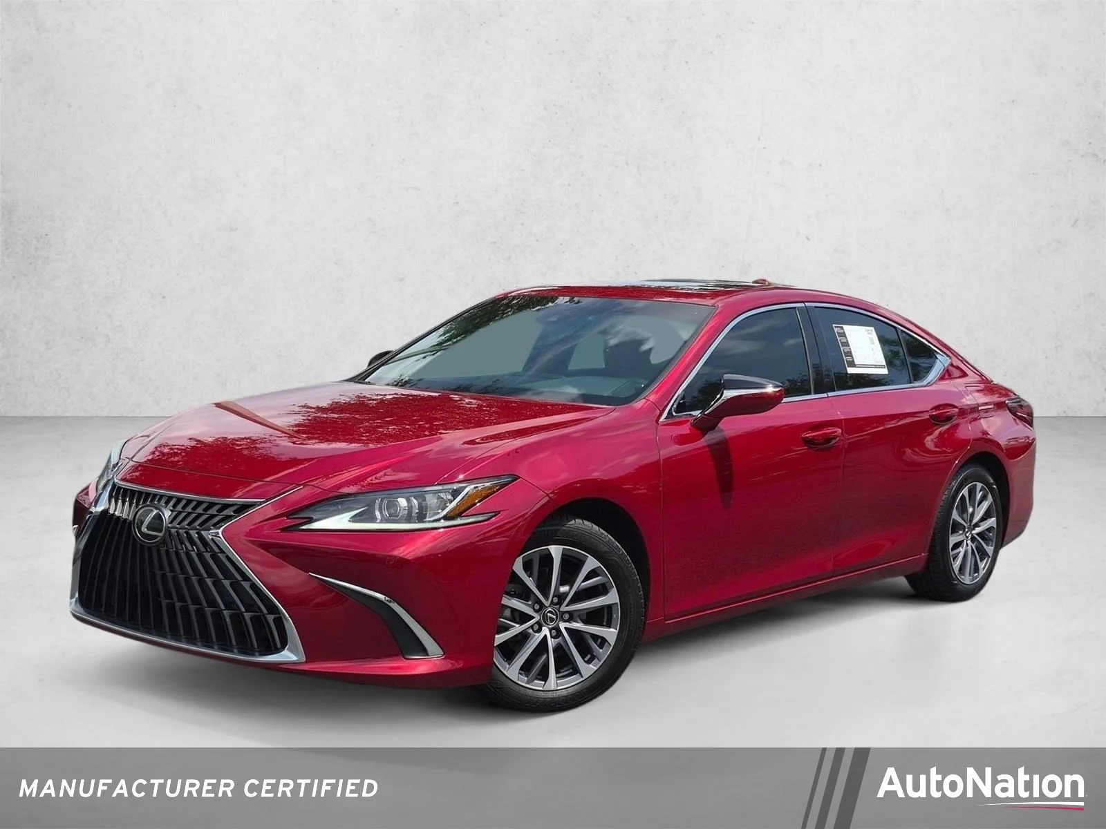 Certified Used 2022 Matador Red Mica Lexus  image 1