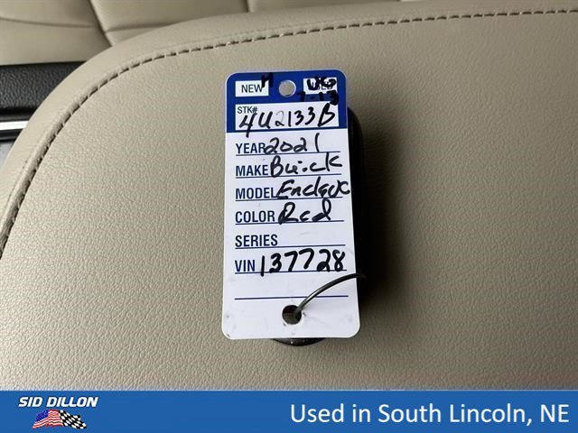 Used 2021 Red Quartz Tintcoat Buick Essence image 8