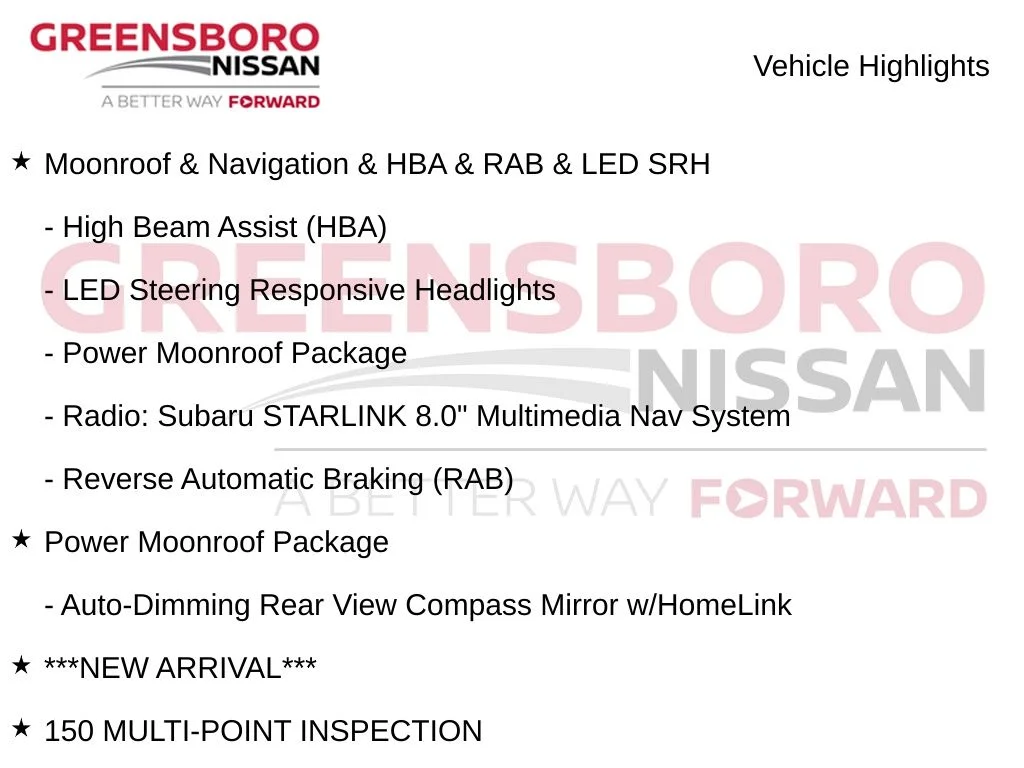 Used 2019 White Subaru 2.5i image 9
